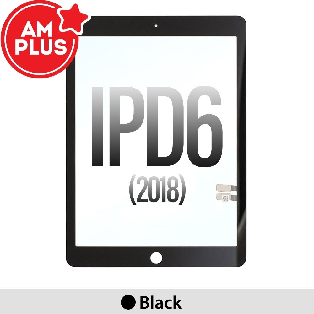 AMPLUS Touch Screen Digitizer with IC Connector for iPad 6 (2018)-Black AMPLUS Touch Screen Digitizer with IC Connector for iPad 6 (2018)-Black